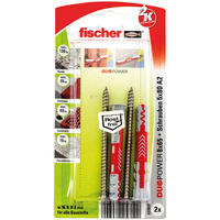 Fischer DuoPower Schrauben- & Dübelsatz 65 mm