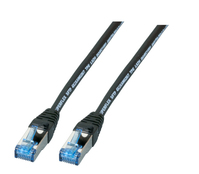 EFB Elektronik IPK-6A-U-TPE-SW-0050 Netzwerkkabel Schwarz 0,5 m Cat6a S/FTP (S-STP)