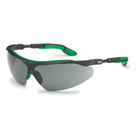 Uvex 9160041 safety eyewear Safety glasses Green, Black