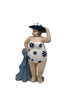 dameco Swimming Girl Dekorative Statue & Figur Weiß Polyresin