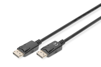 Digitus DB-340100-020-S DisplayPort kábel 2 M Fekete