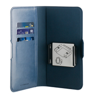 Vivanco Universal mobiele telefoon behuizingen 16,5 cm (6.5") Portemonneehouder Blauw