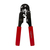 LogiLink WZ0004 Kabel-Crimper Crimpwerkzeug Schwarz, Rot
