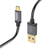 Hama Metal USB-kabel USB 2.0 1,5 m USB A Micro-USB B Antraciet