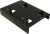 Inter-Tech 88885232 beépítő keret 2x 2,5" Foglalat panel Fekete