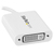 StarTech.com USB-C auf DVI Adapter - Weiß