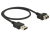 DeLOCK 0.5m 2xUSB2.0-A USB Kabel 0,5 m USB 2.0 USB A Schwarz