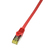 LogiLink CQ5064S cavo di rete Rosso 3 m Cat6a S/FTP (S-STP)