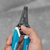 Klein Tools K11095 pinza spellacavi Nero, Blu, Bianco