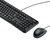 Logitech Desktop MK120 teclado Ratón incluido USB AZERTY Belga Negro