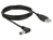 DeLOCK 85588 electriciteitssnoer Zwart 1,5 m USB A