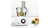 Bosch MultiTalent 8 robot de cocina 1100 W 3,9 L Translúcido, Blanco Balanza integrada