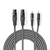 Nedis COTH15230GY15 câble audio 1,5 m 2 x XLR (3-pin) 2 x RCA Gris