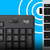 Logitech MK295 Silent Wireless Combo klawiatura Dołączona myszka USB QWERTY Amerykański międzynarodowy Grafitowy