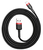 Baseus CALKLF-B19 kabel do telefonu Czarny, Czerwony 1 m USB A Lightning