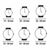 Montre Homme Casio AE-1500WH-1AV Ø 51 mm