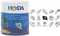 HEYDA Kit de tampons à motifs "pirates & astronaute", boîte (57300360)