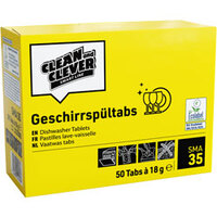 SMA35 Geschirrspültabs CLEAN and CLEVER 50x18gTab (5) EU-Ecolabel, phosphatfrei