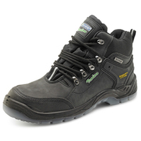 Beeswift Click Black Leather Hiker Boot S3 SRC - Size 9