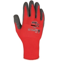 Juba Ninja Flex Latex Coated Red/Grey Gloves - Size 10