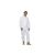 White Hooded Disposable Coverall - Size MEDIUM
