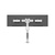 MULTIBRACKETS Gas Lift asztali konzol (2 képernyős rögzítőkar), M VESA Gas Lift Arm Single White w. Duo Crossbar (15-28"