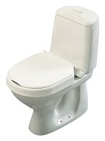 Toilettensitzerhöhung fest,mit Deckel,6 cm