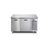 cookmax Kühltisch 1 Tür 2 Schubladen mit 50 mm