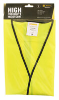 HI VISIBILITY VEST S/YELL XL