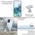 NALIA Motiv Case für Samsung Galaxy S20, Silikon Handy Hülle Schutz Tasche Etui Artificial Flowers