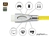 Anschlusskabel HDMI® 2.0 Kabel 4K2K / UHD 60Hz, 24K vergoldete Kontakte, OFC, Nylongeflecht gelb, 3m
