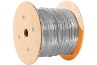 EKIVALAN CABLE DOUBLE MONOBRIN F/FTP CAT6A GRIS LS0H RPC Dca - 500M