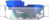 Stoßverbinder mit Isolation, 0,75-0,82 mm², AWG 18, transparent/blau, 36.4 mm