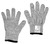 Schnittschutz-Handschuhe; silber