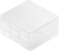 Basetech BT-Box-022 Elemtartó doboz Cellaszám: 2 18350 (H x Sz x Ma) 43.5 x 41.8 x 22.1 mm