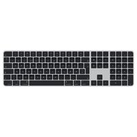 Magic Keyboard Usb + Bluetooth Qwerty Norwegian Silver, Black Tastaturen