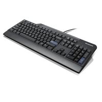 Keyboard (US ENGLISH) 94Y6050, Full-size (100%), Wired, USB, Black Tastaturen