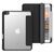 NEW YORK Mirror Pencil Case iPad 10.2. Black front/Transparent back. Corner protection Tablet-Hüllen