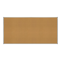 PIZARRA DE CORCHO NATURAL MARCO DE ALUMINIO 240X120cm