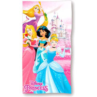 TOALLA PRINCESAS DISNEY MICROFIBRA