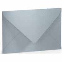 Briefumschlag C6 Nassklebung Silber