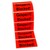 Versandaufkleber - Gesperrt - 100 x 50 mm, 1.000 Warnetiketten, Papier, Verpackungsetiketten rot