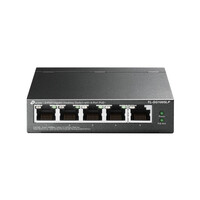 TP-Link Switch PoE - TL-SG1005LP (5 port 1Gbps; 5/4 af PoE port; 40W)