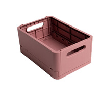 Scatola pieghevole The Smart Case mini Skandi - 18,8 x 13,8 x 9,5 cm - rosa antico - Exacompta