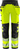 HighVis Green Handwerker Stretchhose Kl.2,2644 GSTP Warnschutz-gelb/schwarz Gr.58