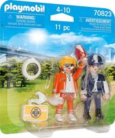 Playmobil: sürgősségi orvos és rendőrnő figurák (70823)