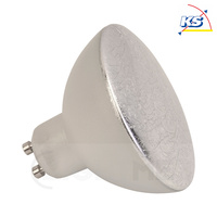 LED Kopfspiegel-Reflektorlampe CCT, Ø7cm, GU10, 5W 2700K/4000K 400lm, Blattsilber