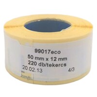 Etikett DYMO Label Writer 12x50 mm 220 db/tekercs
