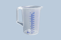 Measuring jug 2 L, PP, 2 scales