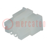 Enchufe; conducto-placa; hembra; VAL-U-LOK; 4,2mm; PIN: 8; 9A